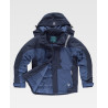 Parka combinada y acolchada WORKTEAM WF2858 con capucha