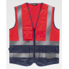 Chaleco ligero de alta visibildad WORKTEAM C3667 combinado