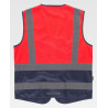 Chaleco ligero de alta visibildad WORKTEAM C3667 combinado