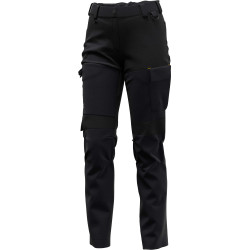 Pantalón de trabajo mujer azul oscuro /negro,Talla 42