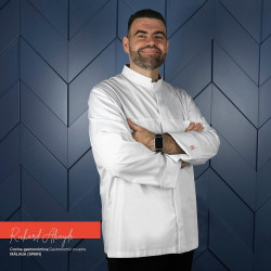 Chaqueta de cocina hombre gastro chef 9322 Apolo