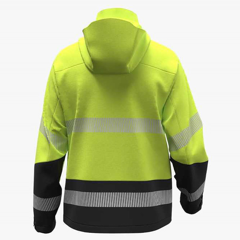 Chaqueta Impermeable Mujer Talla Grande - Softshell, Con Capucha Y Bolsillos - Abrigo Cálido Para Invierno