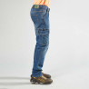 Pantalón vaquero laboral tipo cargo U-POWER TOMMI EX244