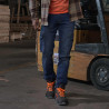 Pantalón vaquero laboral tipo cargo U-POWER TOMMI EX244