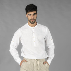 Camisa GARYS 210007 TIWI cuello mao de lino