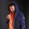 Sudadera laboral combinada con capucha U-POWER JUPITER EY212