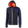 Sudadera laboral combinada con capucha U-POWER JUPITER EY212