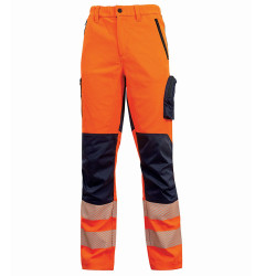 Pantalones elásticos de alta visibilidad U-POWER ROY HL222