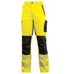Pantalones elásticos de alta visibilidad U-POWER ROY HL222