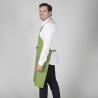 Delantal con peto regulable y bolsillo GARYS 116BC