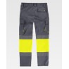 Pantalón elástico de alta visibilidad WORKTEAM C3218 Slim Fit