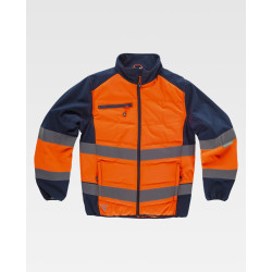 Chaqueta workshell alta visibilidad WORKTEAM S9600 acolchada