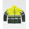Chaqueta Workshell alta visibilidad WORKTEAM S9525 con capucha