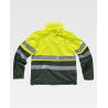 Chaqueta Workshell alta visibilidad WORKTEAM S9525 con capucha