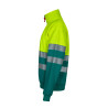 Sweatshirt VELILLA 305703 Alta Visibilidade Fecho de Correr