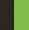 Negro/Verde Manzana