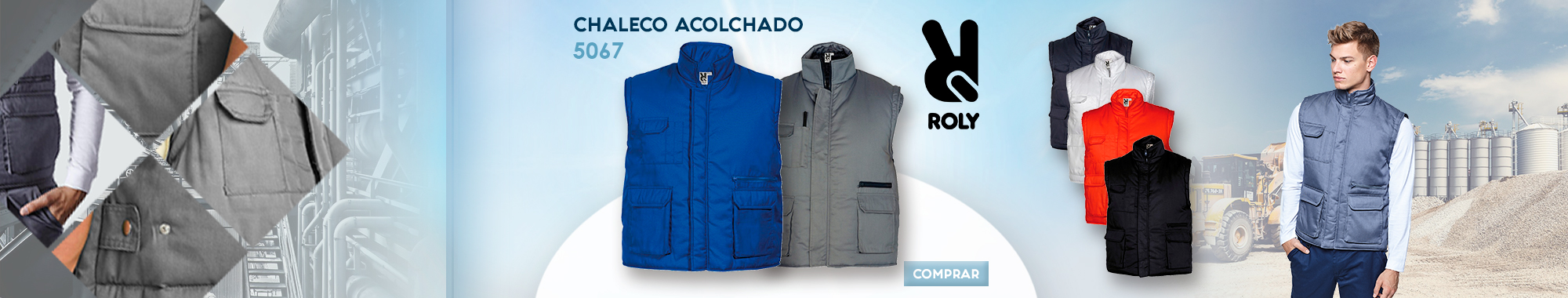 Chaleco acolchado ROLY 5067 Almanzor