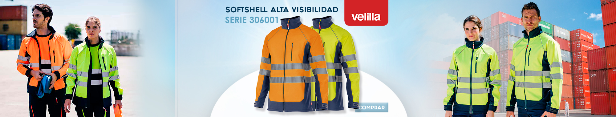 Softshell Alta Visibilidad Velilla 306001
