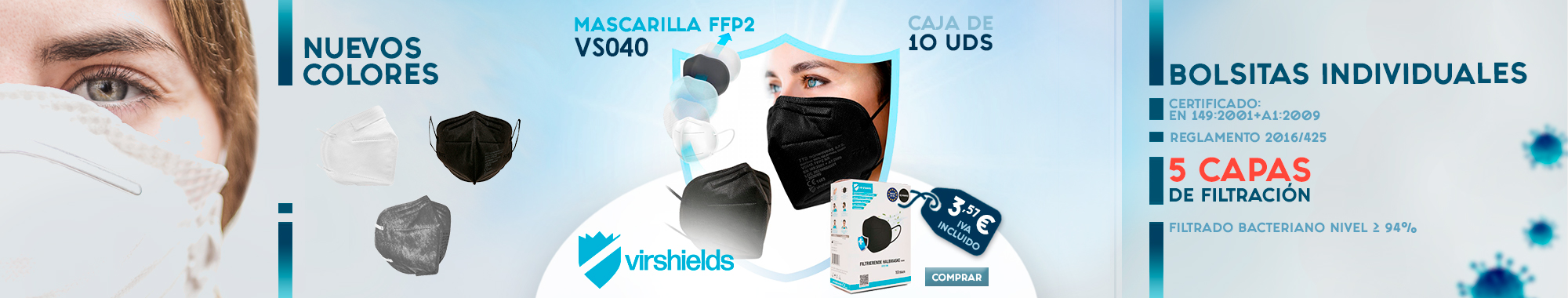 Mascarilla FFP2 VS040